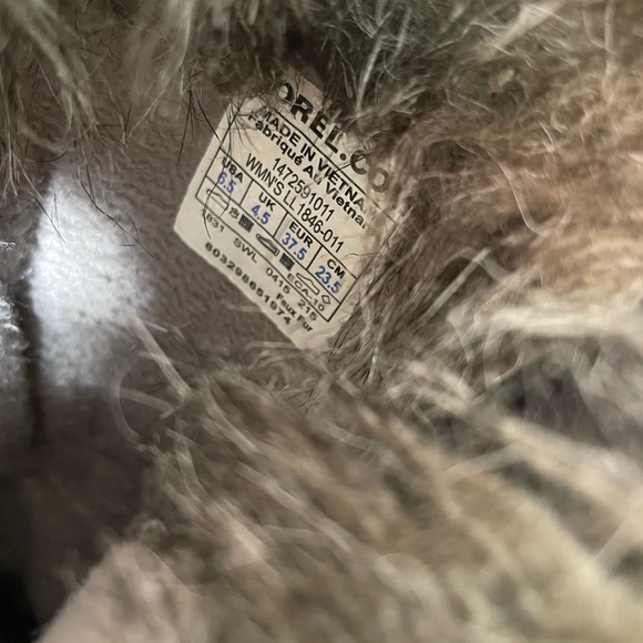 Sorel Tofino II Faux Fur Lined Waterproof Black Lace Up Snow Boots Size 6.5 - Picture 8 of 10